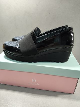 Zapatos de piel negros