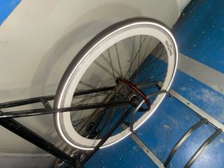 Bicicleta Fixie Tekila Bikes Negra y Marrón 