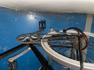 Bicicleta Fixie Tekila Bikes Negra y Marrón 