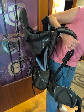 Mochila portabebés Quechua