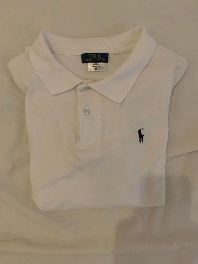 Polo Ralph Lauren Camisa Blanca Talla M