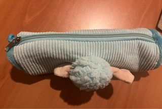 Astuccio peluche pecora azzurra