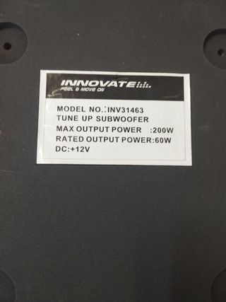 Subwoofer