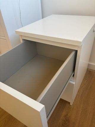 Comodino IKEA MALM bianco