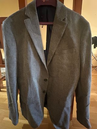 Americana Selected Homme Gris Talla M