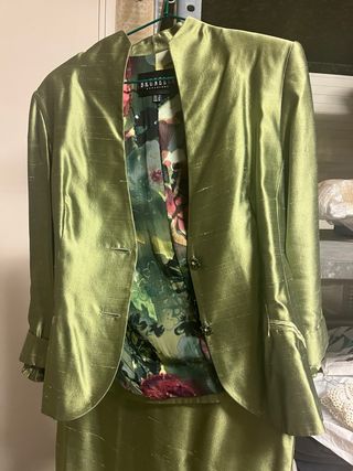 Traje Elegante Brunello Cucinelli Verde
