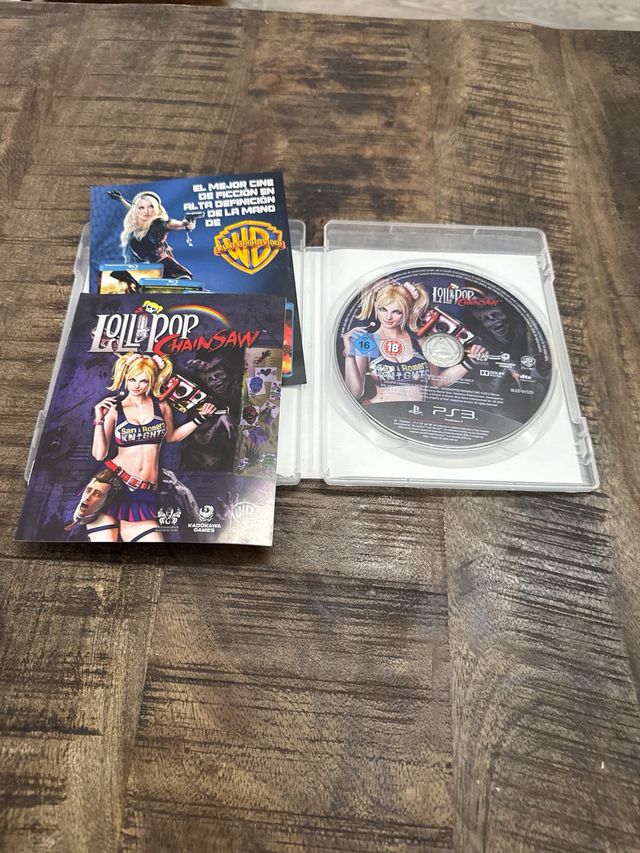 Lollipop Chainsaw PS3 PAL ESP