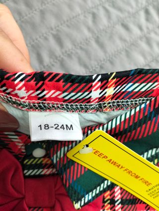 Completo Bambino Tartan e Renna