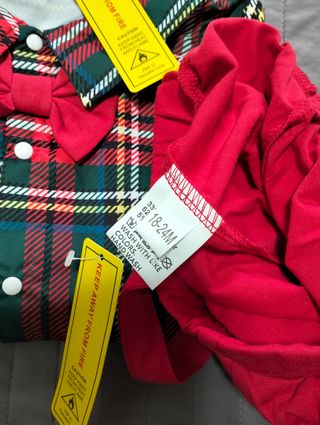 Completo Bambino Tartan e Renna