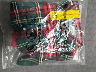 Completo Bambino Tartan e Renna