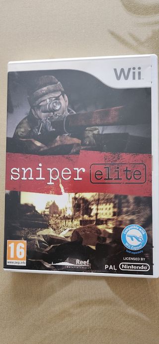 Sniper Elite Wii + Pistola Wii Zapper