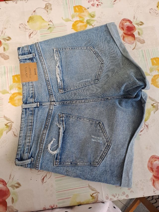 Pantalón corto vaquero