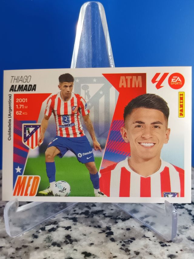 Cromo Thiago Almada tercera edición 15bis ligaeste