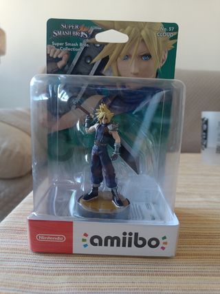 Amiibo Super Smash Bros Cloud No. 57