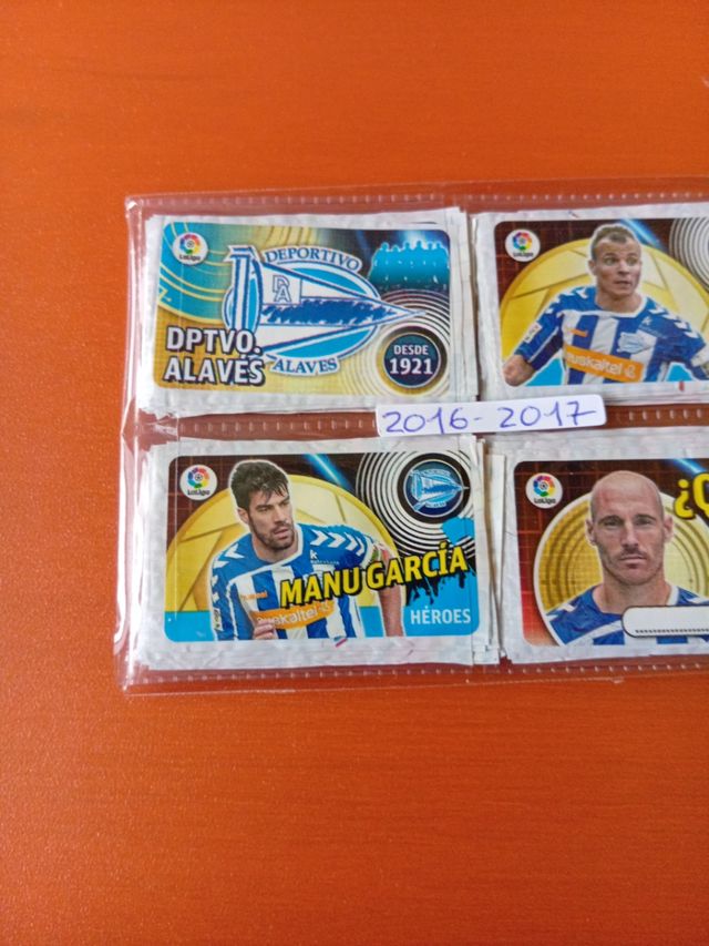 Colección cromos Liga 2016/17