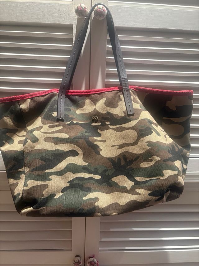 Bolso Purificación Garcia Camuflaje modelo Veracru