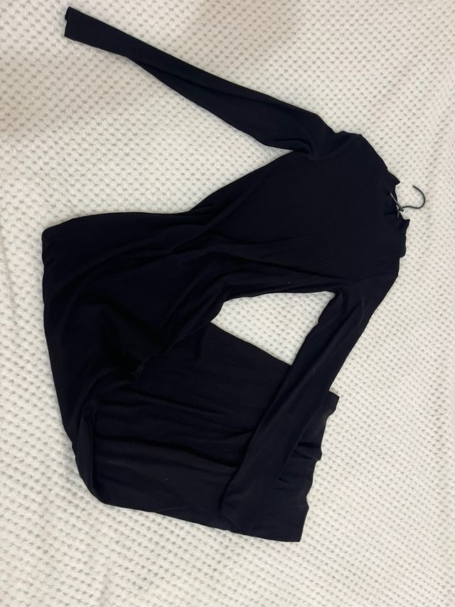 Vestido largo negro sin estrenar