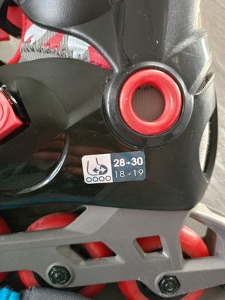 Patines Oxelo Talla 28-30 con Protecciones 