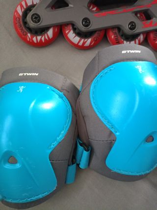 Patines Oxelo Talla 28-30 con Protecciones 