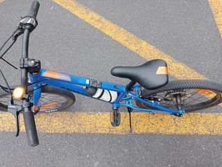 Bicicleta infantil Cannondale azul