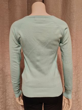 Jersey Zara Turquesa Talla S