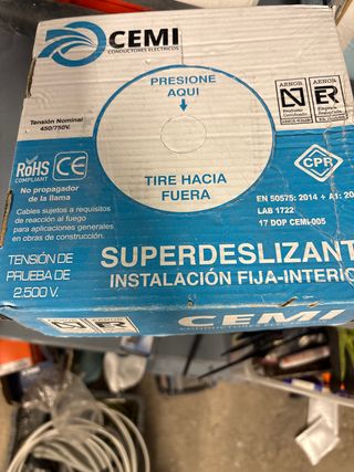 Cable tierra CEMI 1,5 mm