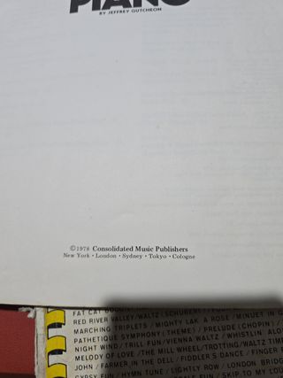 Libros Piano organo Rock Blues Años 60,s 70,s