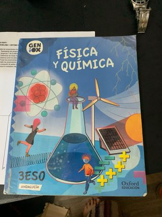 libro física y química tercero eso Andalucía