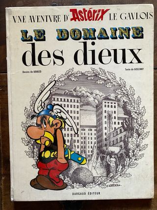 4 Tebeos cómic antiguos Astérix&Obelis en francés
