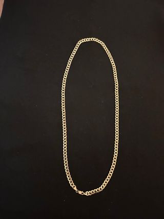 Cadena Cubana Oro 18k Italiana 🇮🇹
60cm 13gramos 