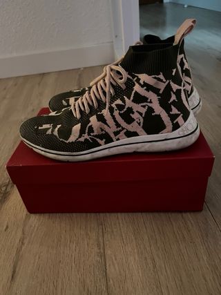 Zapatillas Carolina Herrera Verdes y Rosas