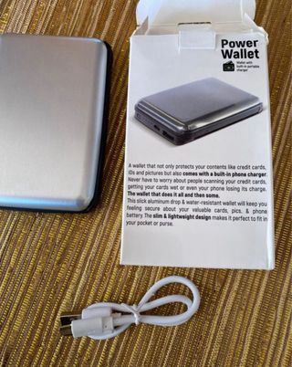 Cartera Power Wallet con Cargador USB