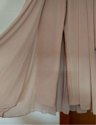 Abito elegante donna beige/oro