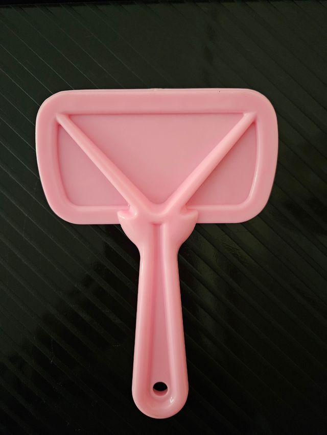 Cepillo para mascotas rosa