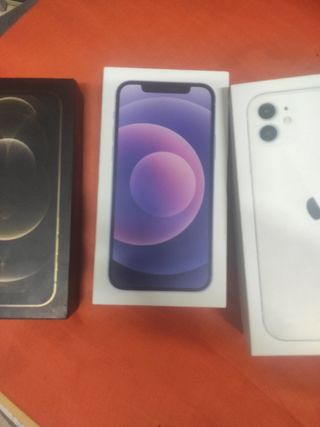 3 Cajas iPhone Apple