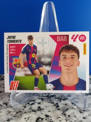 Cromo Jofre Torrents tercera edición 7bis barça