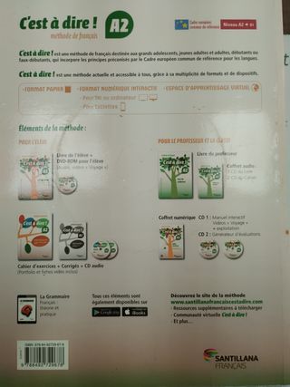 Libro de francés C'est à dire! A2
