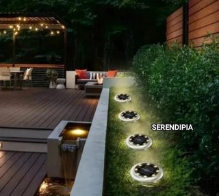 10 LUCES SOLARES PARA JARDÍN.