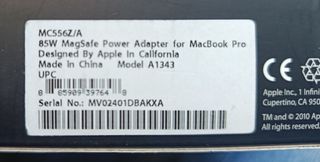Cargador Apple Magsafe 85W A1343