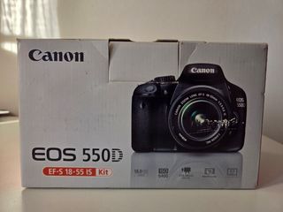 Cámara Reflex Canon 550D