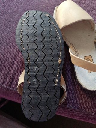 Abarcas Riudavels Menorca Beige