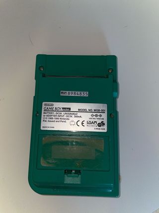 Nintendo Game Boy Pocket Verde