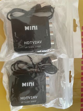 Adaptador Mini HDTV a AV
PARA CONSOLA A TV VIEJA