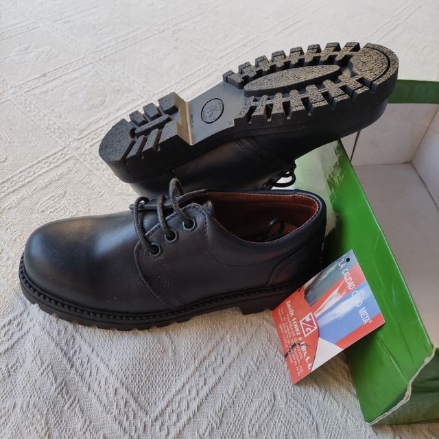 Zapatos escolares niño talla 31 negros