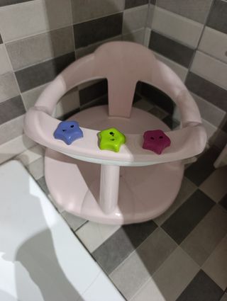 Adaptador Bañera/Ducha Bebé Rosa