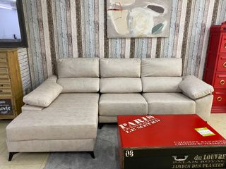 Nuevo sofa chaiselongue comodo