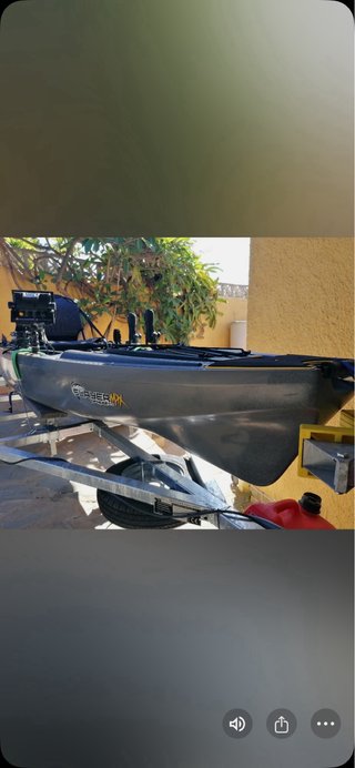 Kayak de pesca profesional