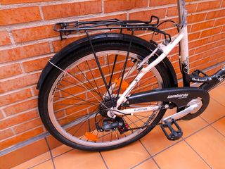 Bicicleta Lombardo Blanca con Cesta