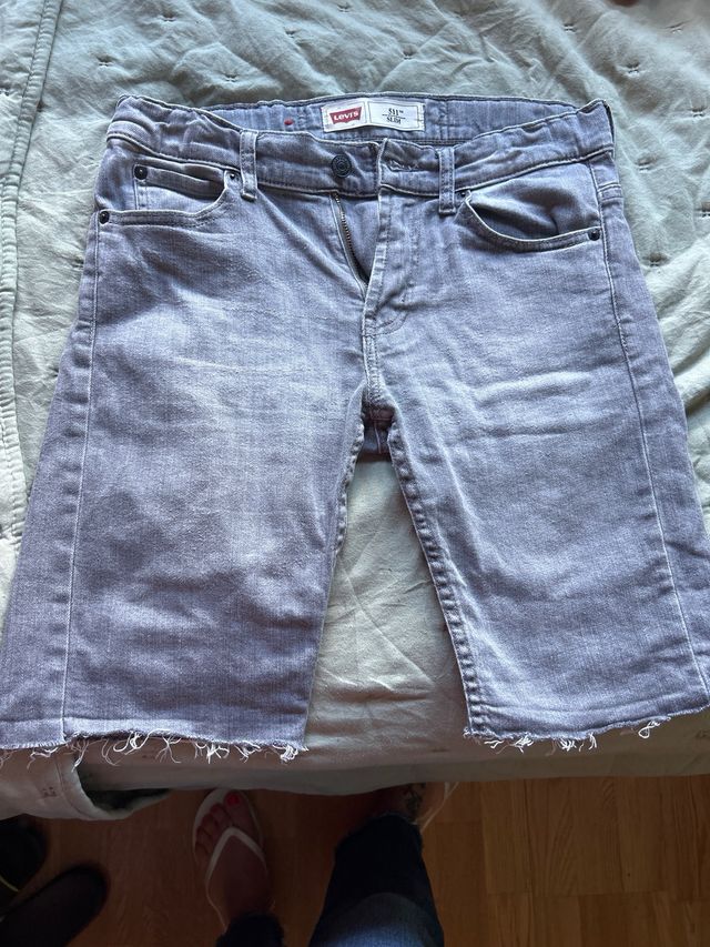 Pantalón corto Levi's Talla 14 Gris