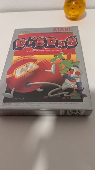 Dig Dug Atari 2600 Cartucho Arcade (Precintado)